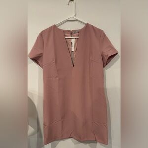 Amy Enjoy Life  Mauve Short Sleeve Dress